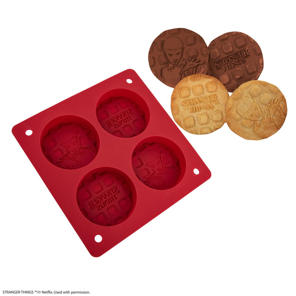Stranger Things Waffle Silicone Mold Eleven 4895205617759