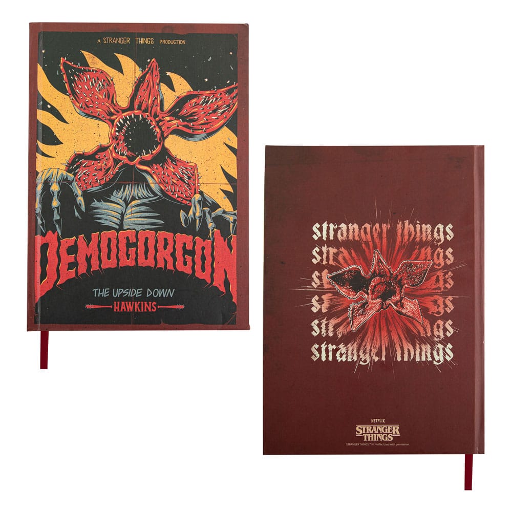 Stranger Things Notebook Demogorgon  4895205617469