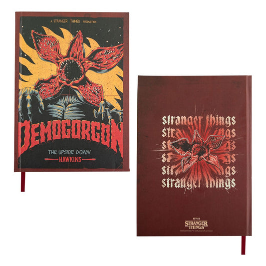 Stranger Things Notebook Demogorgon  4895205617469