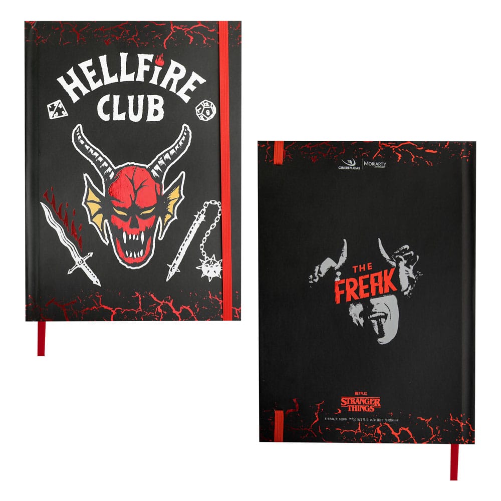 Stranger Things Notebook Hell Fire Club  4895205617476