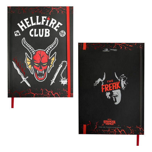 Stranger Things Notebook Hell Fire Club  4895205617476