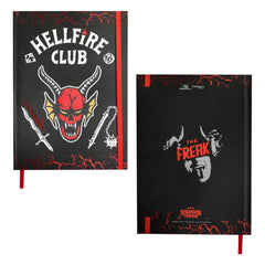 Stranger Things Notebook Hell Fire Club  4895205617476