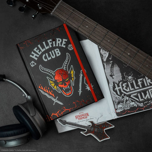 Stranger Things Notebook Hell Fire Club  4895205617476