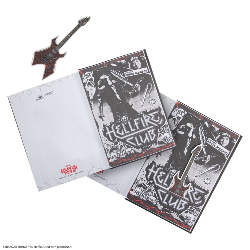 Stranger Things Notebook Hell Fire Club  4895205617476