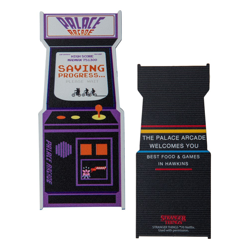 Stranger Things Bookmark Arcade Metal  4895205617605