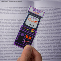 Stranger Things Bookmark Arcade Metal  4895205617605