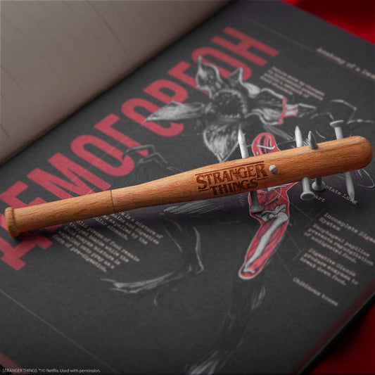 Stranger Things Spiked Bat Pen & Stranger Things Pin  4895205617520