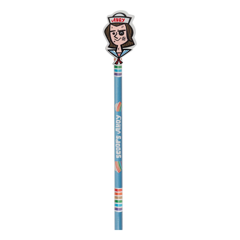 Stranger Things Pencil with Eraser Scoops Ahoy Steve 4895205617575