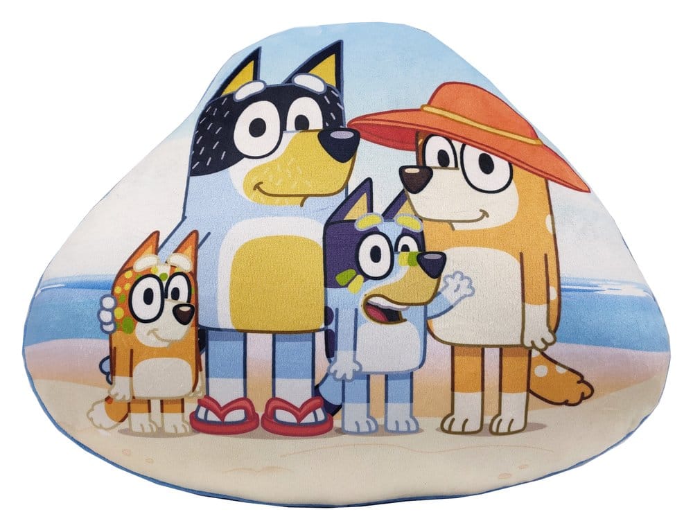 Bluey Pillow Vacation 40 cm 5904209608171