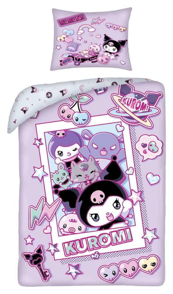 Sanrio Duvet Set Kuromi Ver. 2 140 x 200 cm / 70 x 90 cm   5904209622641
