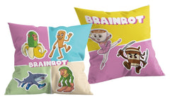 Italian Brainrot Pillow Crazy Mix 40 x 40 cm 5904209623389