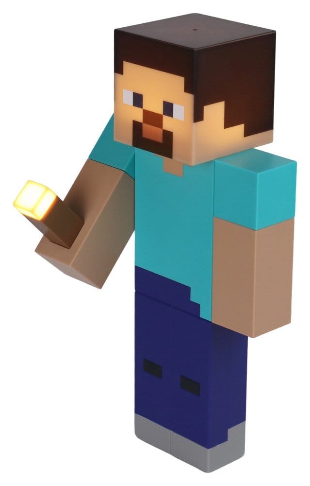 Minecraft Torch Light Steve 26 cm 5904209614394