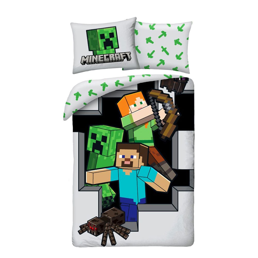Minecraft Duvet Set Ver. 8 140 x 200 cm / 70 x 90 cm   5904209619818