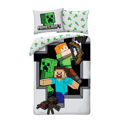 Minecraft Duvet Set Ver. 8 140 x 200 cm / 70 x 90 cm   5904209619818