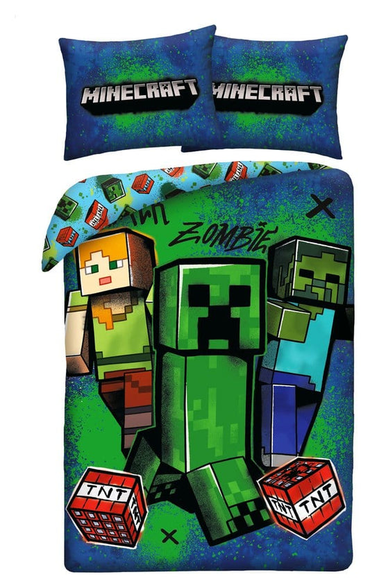 Minecraft Duvet Set Ver. 10 140 x 200 cm / 70 x 90 cm   5904209622702