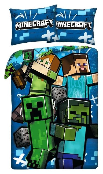 Minecraft Duvet Set Ver. 9 140 x 200 cm / 70 x 90 cm   5904209622696
