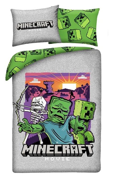 Minecraft Movie Duvet Set Ver. 1 140 x 200 cm / 70 x 90 cm   5904209622665