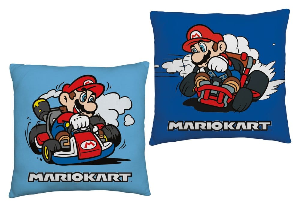 Super Mario Pillow Super Mario Blau 40x40 cm 5904209601189