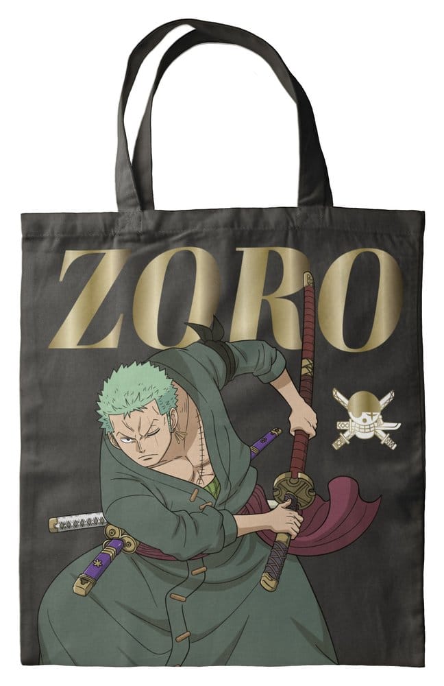 One Piece Tote Bag Zoro Dark Green 40 x 35 cm 5904209611058
