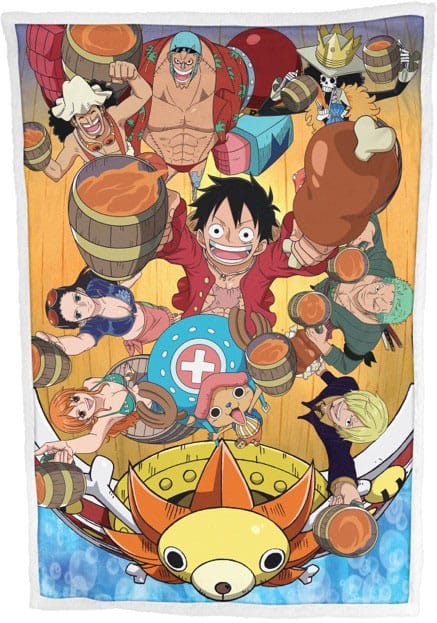 One Piece Fleece Blanket Ver. 3 100 x 150 cm 5904209607846