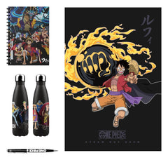 One Piece Aluminum Bottle, Notebook, Blanket, Pen Gift Set 5904209613687