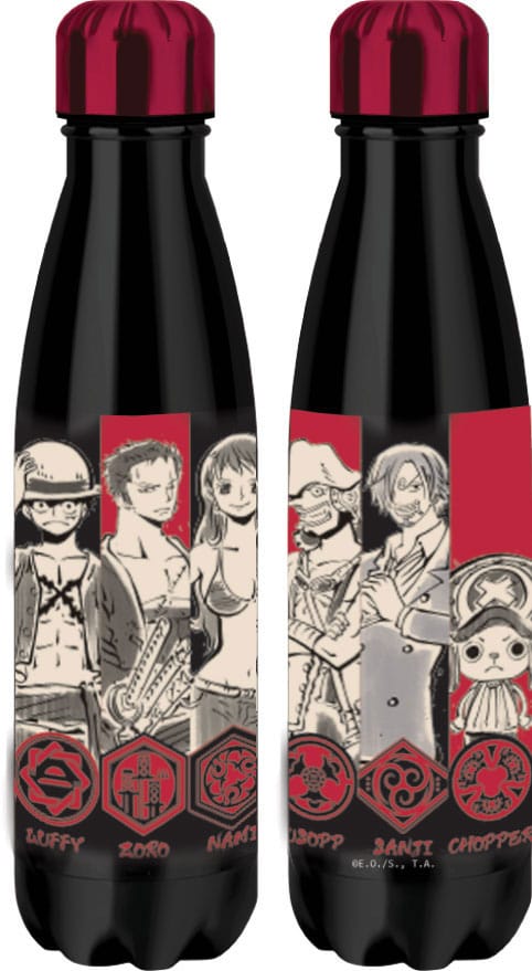 One Piece Thermo Water Bottle Red 5904209613502