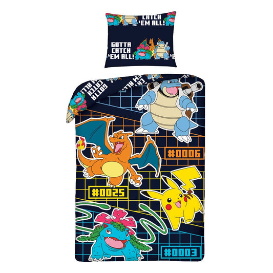 Pokémon Duvet Set Ver. 12 140 x 200 cm / 70 x 90 cm 5904209615889