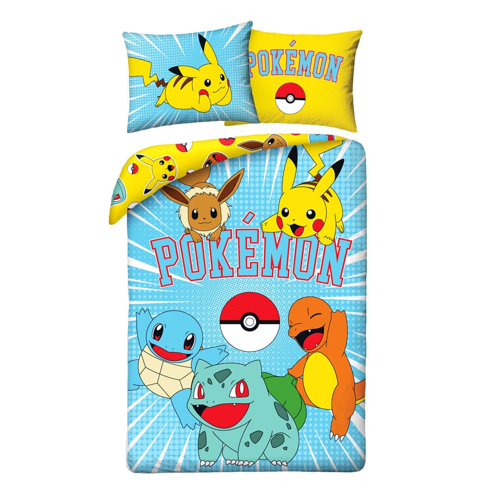 Pokémon Duvet Set Ver. 14 140 x 200 cm / 70 x 90 cm   5904209619801