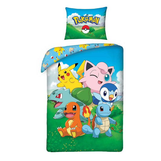 Pokémon Duvet Set Ver. 8 140 x 200 cm / 70 x 90 cm 5904209601592