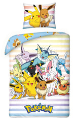 Pokémon Duvet Set Pikachu, Eevee & Friends 140 x 200 cm / 70 x 90 cm 5904209607051