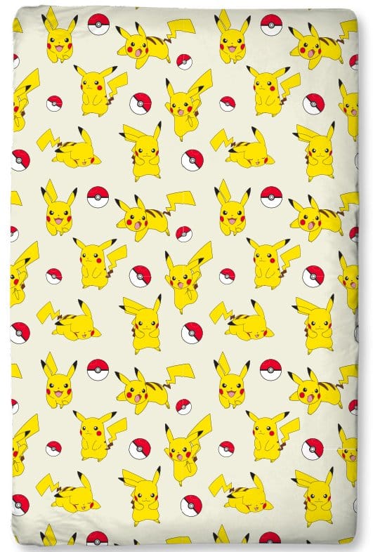 Pokémon Fitted Sheet Pikachu 90 x 200 cm 5904209627462