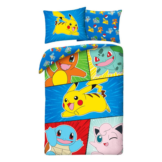 Pokémon Duvet Set Ver. 7 140 x 200 cm / 70 x 90 cm 5904209613786