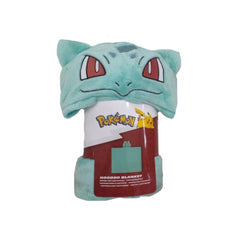 Pokémon Coral Hooded Blanket Bulbasaur 120 x 150 cm 5904209611614