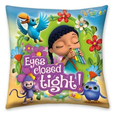 Wissper Pillow Eyes Closed tight! 40 x 40 cm 5902729040969