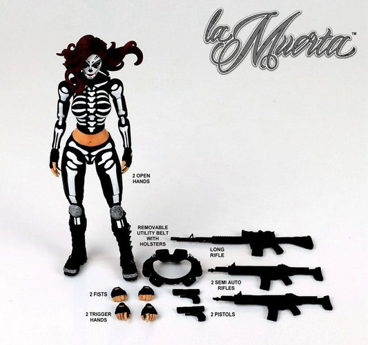 La Muerta Executive Replica Action Figure 1/12 La Muerta 15 cm 0614614989301