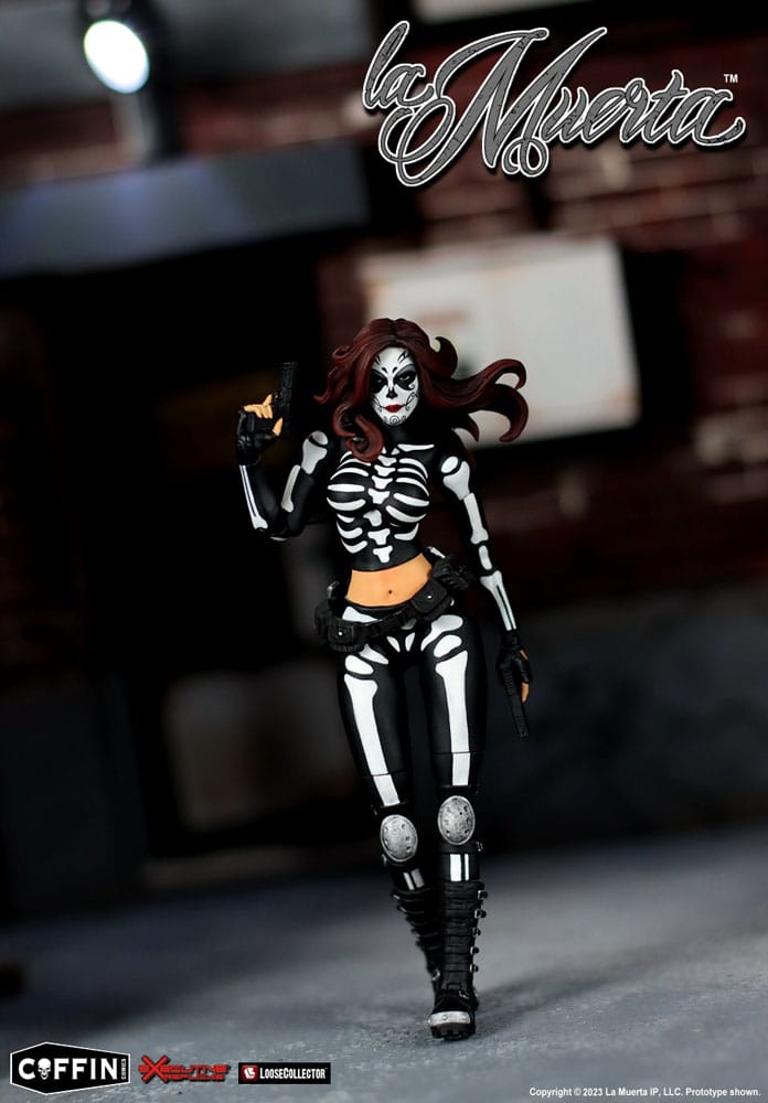 La Muerta Executive Replica Action Figure 1/12 La Muerta 15 cm 0614614989301