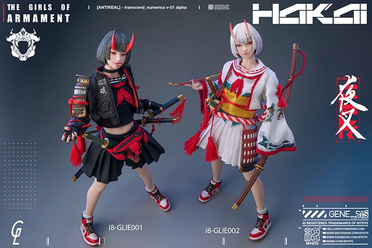 Original Character i8Toys x Gharliera Action Figure 1/6 The Girls of Armament Kina Ookami 28 cm 6971701454970