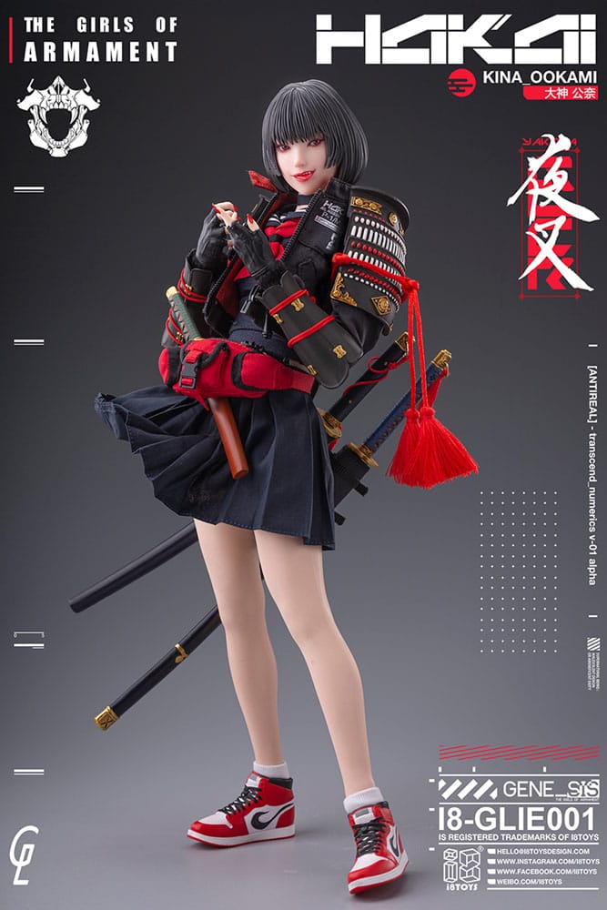 Original Character i8Toys x Gharliera Action Figure 1/6 The Girls of Armament Kina Ookami 28 cm 6971701454970