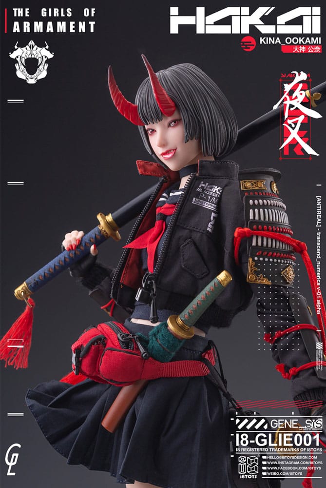 Original Character i8Toys x Gharliera Action Figure 1/6 The Girls of Armament Kina Ookami 28 cm 6971701454970