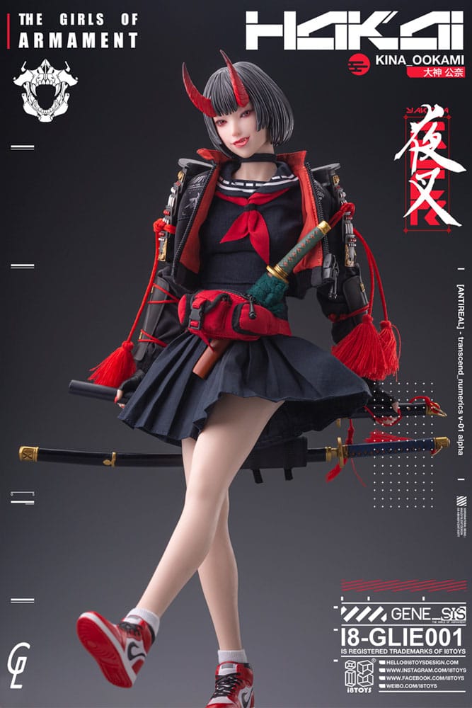 Original Character i8Toys x Gharliera Action Figure 1/6 The Girls of Armament Kina Ookami 28 cm 6971701454970