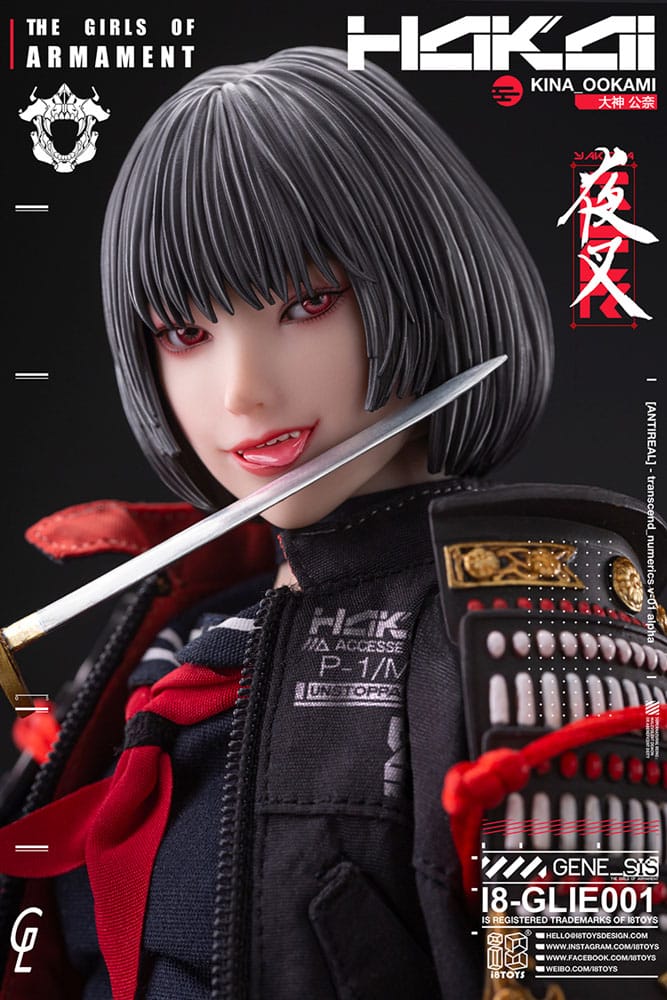 Original Character i8Toys x Gharliera Action Figure 1/6 The Girls of Armament Kina Ookami 28 cm 6971701454970