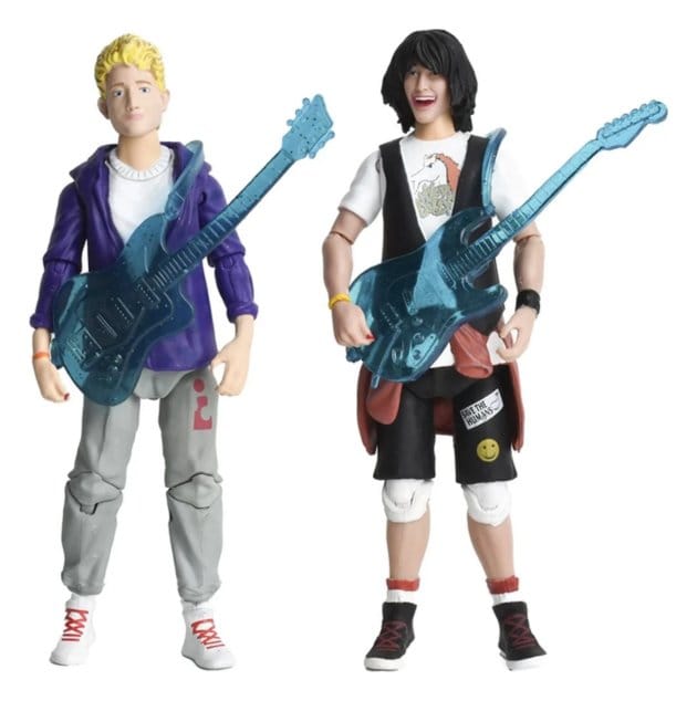 Bill & Ted's Excellent Adventure Twin Pack Action Figures (Limited Edition) 13 cm 0859301007344