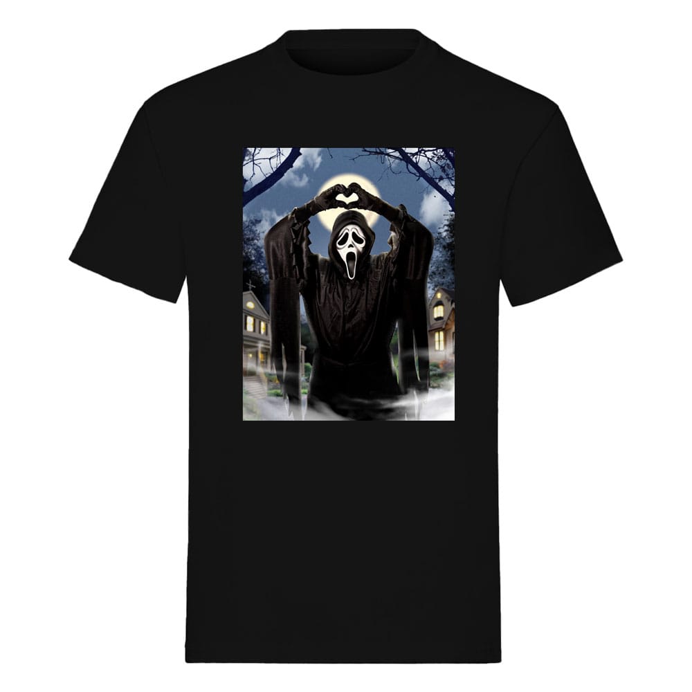 Scream T-Shirt Ghost Face Hearts Size S 5055917651253