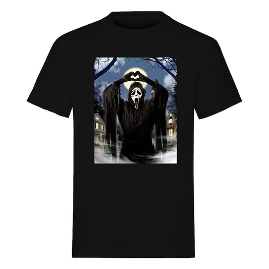 Scream T-Shirt Ghost Face Hearts Size S 5055917651253
