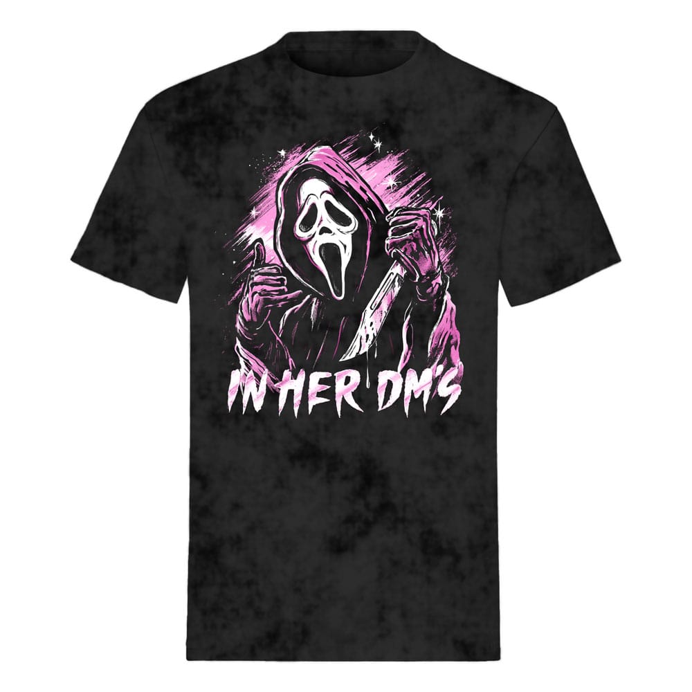Scream T-Shirt Ghost Face In her DM's Size S 5055917651000