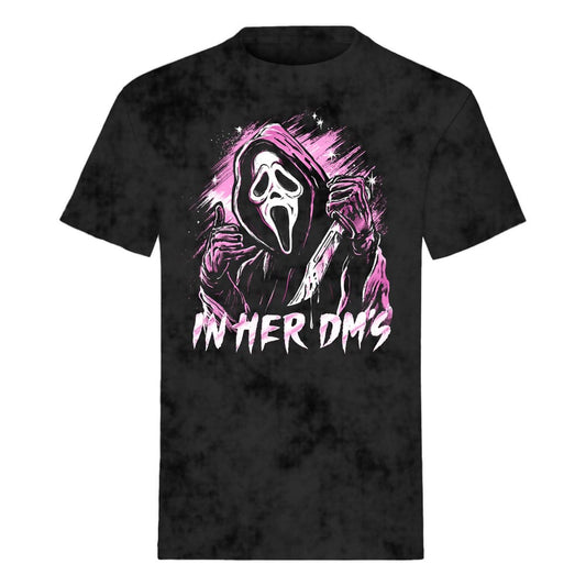 Scream T-Shirt Ghost Face In her DM's Size S 5055917651000