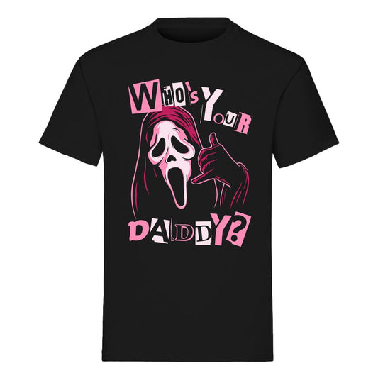 Scream T-Shirt Ghost Face Who's Your Daddy Size S 5055917647737
