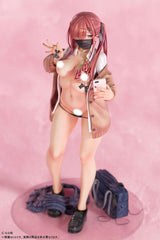Original Character Statue 1/5 Red-Haired Gyaru-Chan Mask Ver.  Illustration by Nanamakura 29 cm 4589607799723