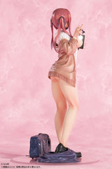 Original Character Statue 1/5 Red-Haired Gyaru-Chan Mask Ver.  Illustration by Nanamakura 29 cm 4589607799723