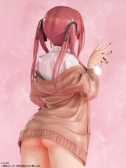Original Character Statue 1/5 Red-Haired Gyaru-Chan Bare Face Ver. Illustration by Nanamakura 29 cm 4589607799730